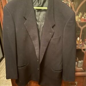 Giorgio Armani Black Single-Breasted Sport Coat